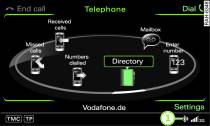 Mobile phone bonded with Handsfree Profile